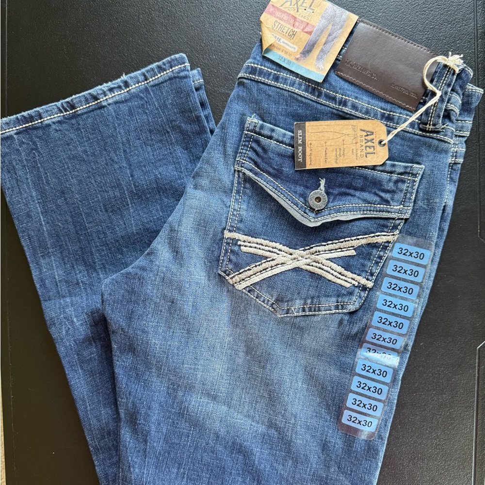 Stretch Slim Bootcut Jeans